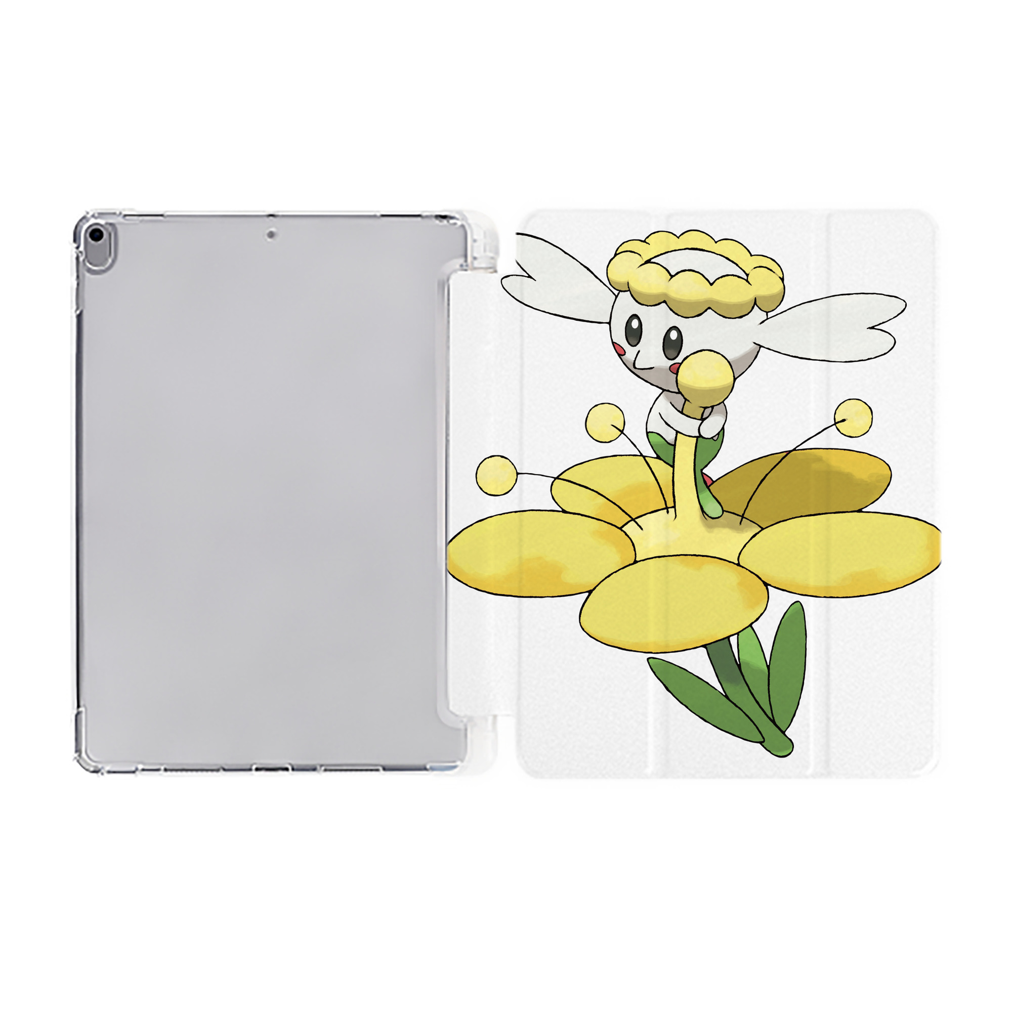 （画像用） ポケットモンスター Pokémon IPad ケース ペン収納付き 三つ折りスタンド PUレザー×シリコン 対応機種9.5/10.5/10.9インチ